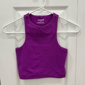 Garage Seamless Cropped Tank Top